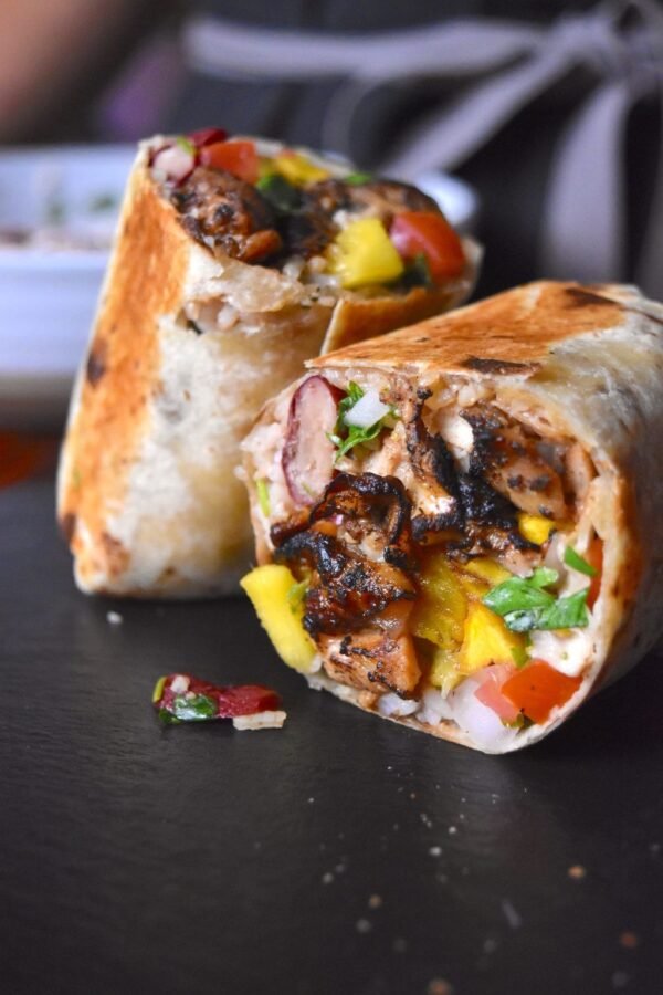 Jerk chicken burritos Sandwich